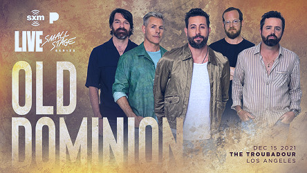 Make it sweet with Old Dominion at an exclusive 'Small Stage Series' show  in L.A. | SiriusXM